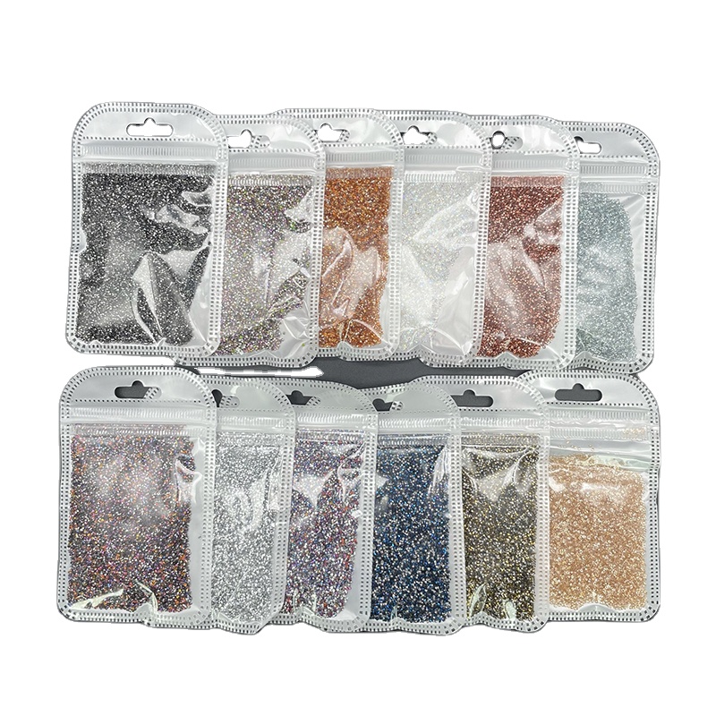 High Quality 1.2mm Nail Art Diamonds Rhinestones of Small Nail Stone Design in Box for DIY