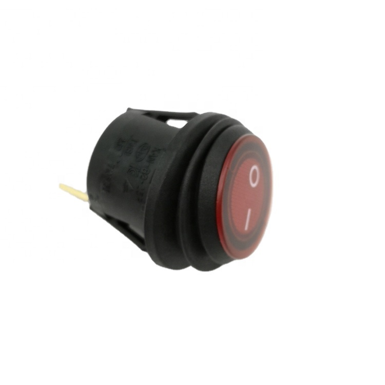 Sajoo Led кулисный переключатель розетка серии Rc Irs 8C IP65 яхта красный свет на UL ENEC CQC Сертификация 3-контактный водонепроницаемый переключатели