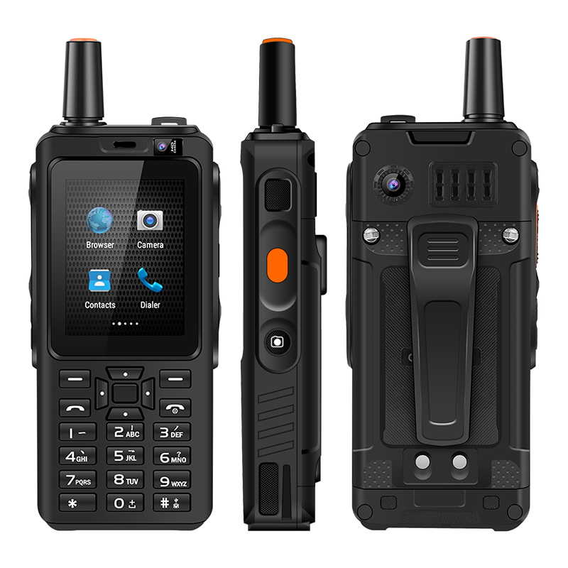 UNIWA F40 2,4 дюймовый IPS экран IP65 Водонепроницаемый 4G LTE Zello PTT рация мобильный телефон Android
