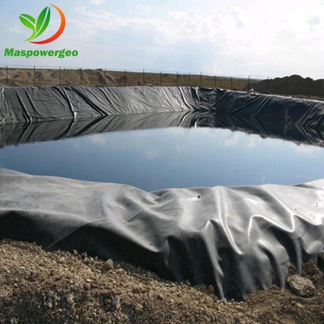 Геомембрана HDPE LDPE 0,5, 0,75, 1,5, 1 мм для подкладки пруда для рыбной фермы