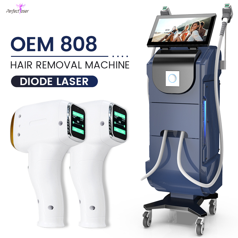 Oem Ice Laser Hair Removal Machine Permanent Diode Laser Hair Removal Professional 808nm Diode Laser Hair Removal Machine Price