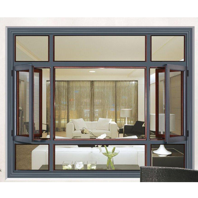 TOMA Aluminum Window and Door Villas Houses Modern Clear Sale Chinese Customized