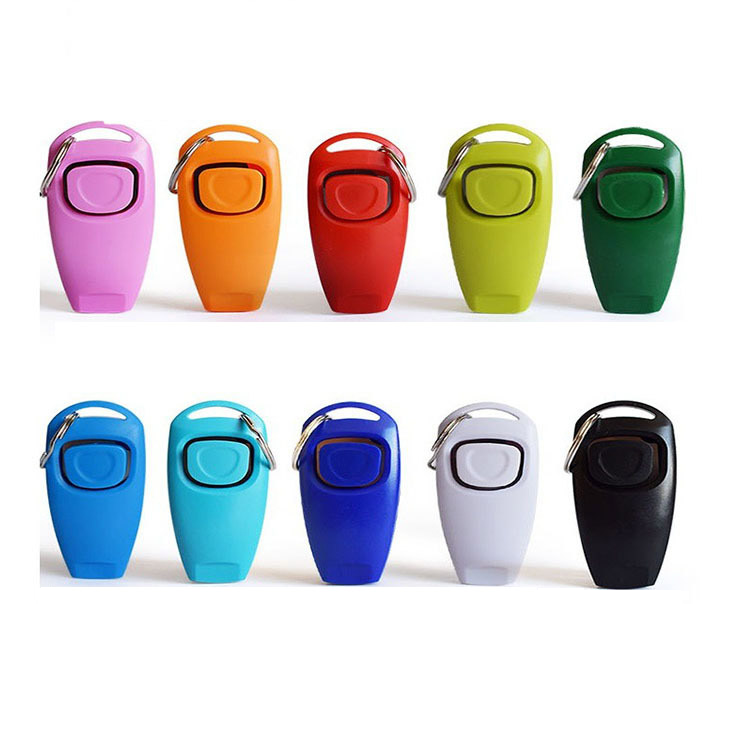 Manufacturer Wholesale Custom 2 in 1 Dog Clicker Pet Training Whistle
