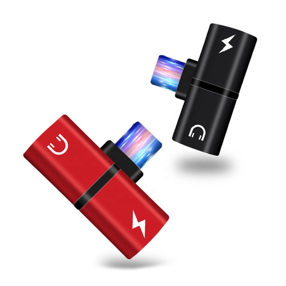 2 в 1: адаптер Lightning Кабель для передачи данных для iphone сплиттер зарядки Jack Aux наушников аудио адаптер для iphone X XS MAX 8 7