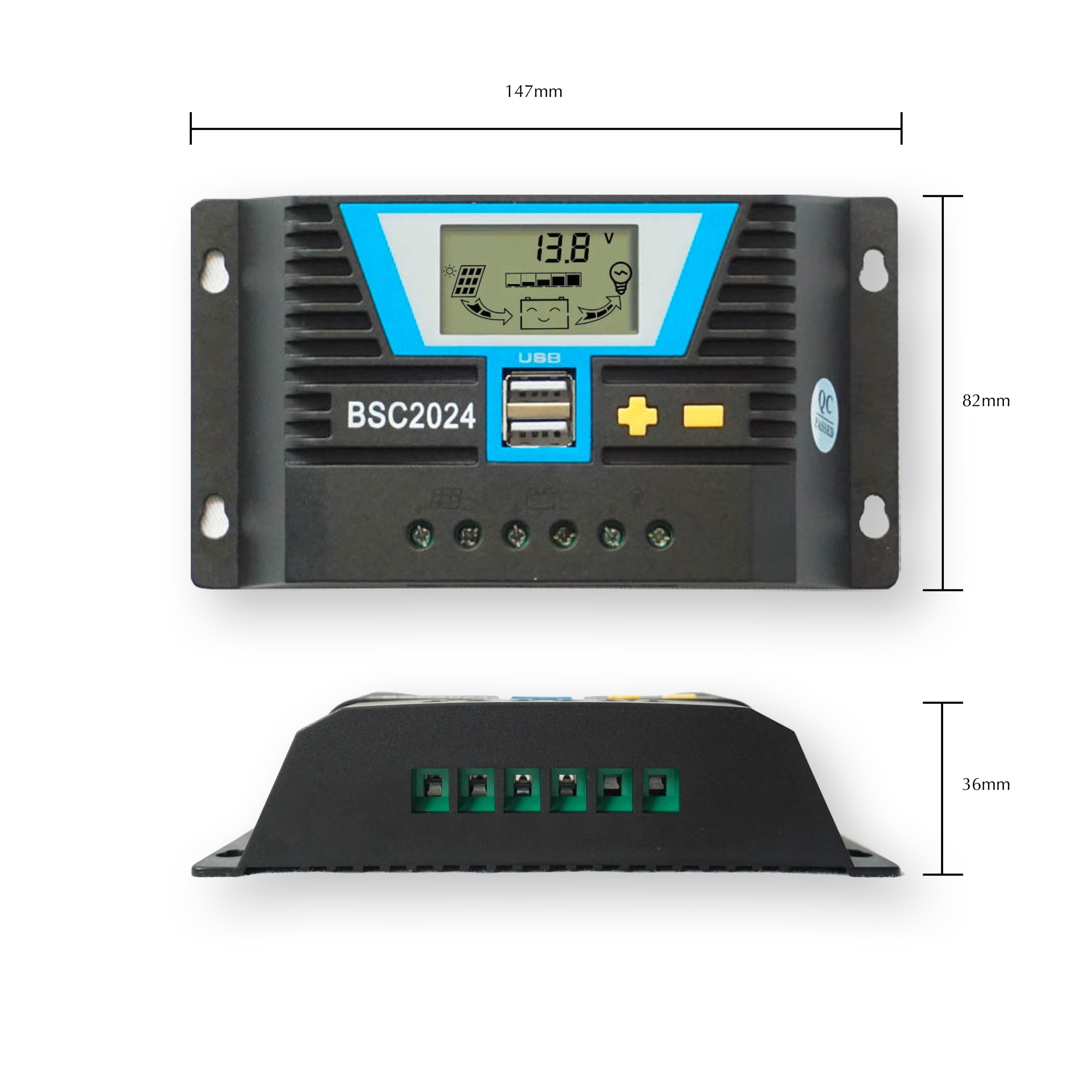 12V 24V USB LCD Intelligent 10A 20A Solar Panel Battery Power PWM Charge Controller With Voltage Regulateur