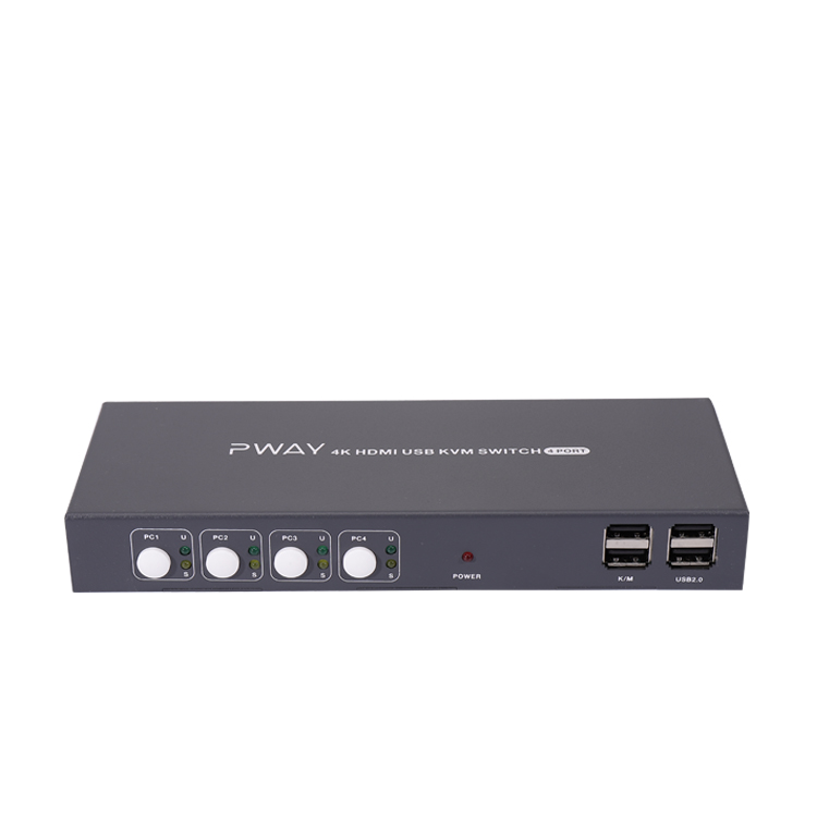 Фабрика производит Full HD 4 порта usb kvm переключатель с 4K x 2K