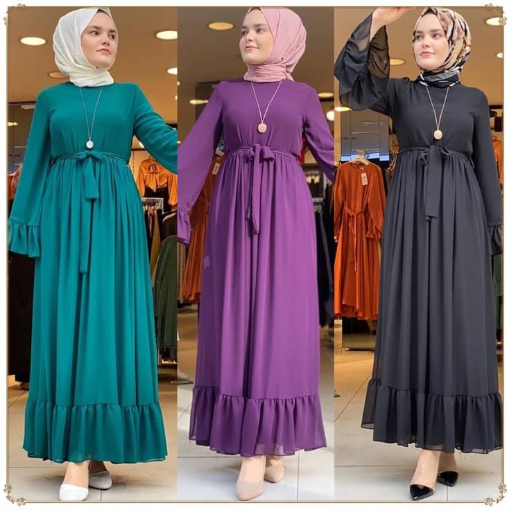 Мубарек Дубай Abaya хиджаб Муслим Jurk Vrouwen кафтан туркский мусульманский Рамадан Eid Gewaad женское мусульманское платье