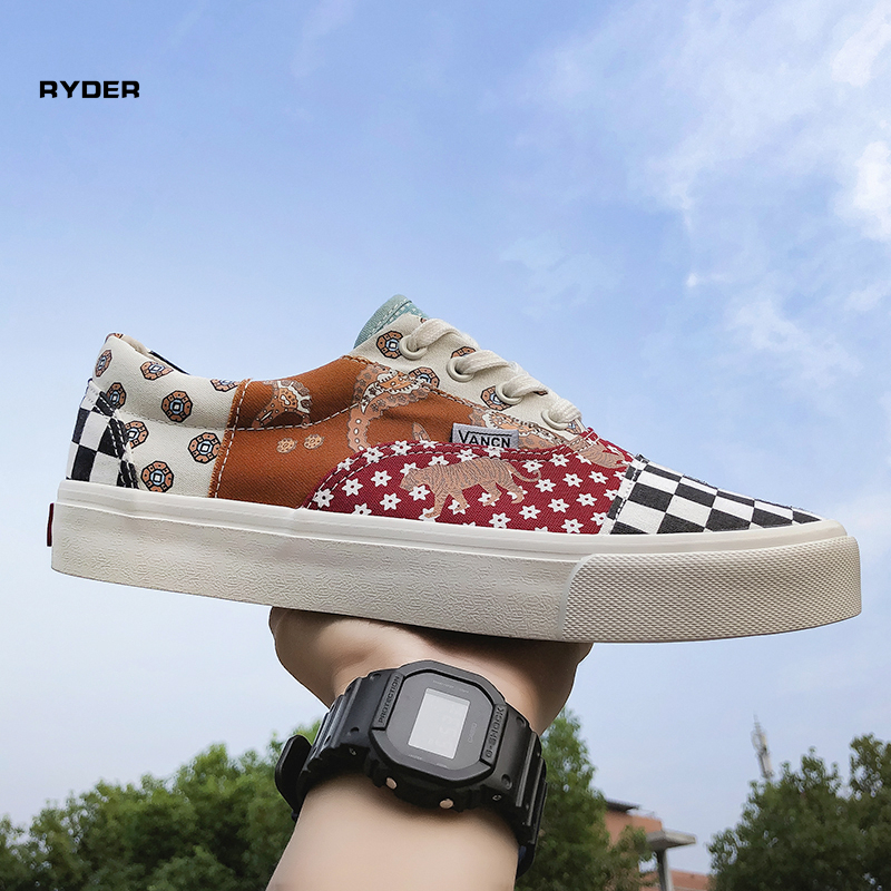 Оригинальные кроссовки Ryder V 2021 Sepatu Zapatillas на шнуровке, Вулканизированная плоская подошва, повседневные холщовые кроссовки для мужчин и женщин