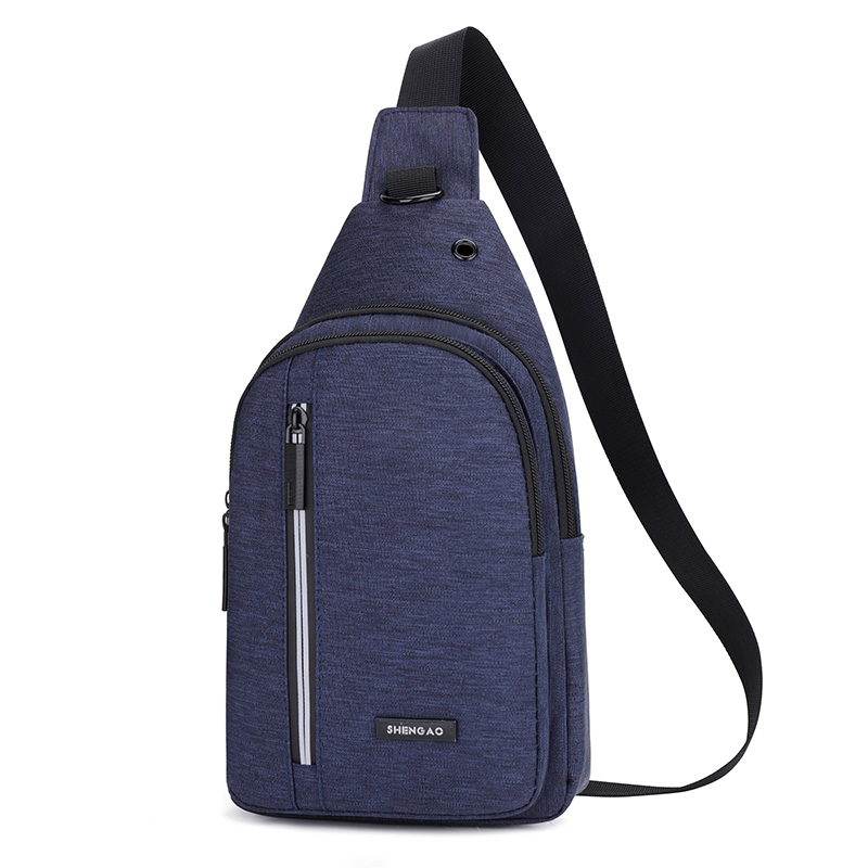 Custom single Shoulder bag pack waterproof cross body Small Sling Bag Travel Nylon sports bag men