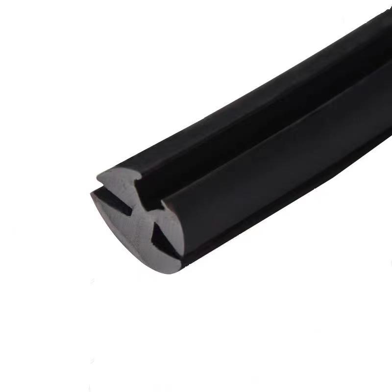 Extrusion Density Black EPDM TPU PVC foam Compound rubber seal strip for car door window glass