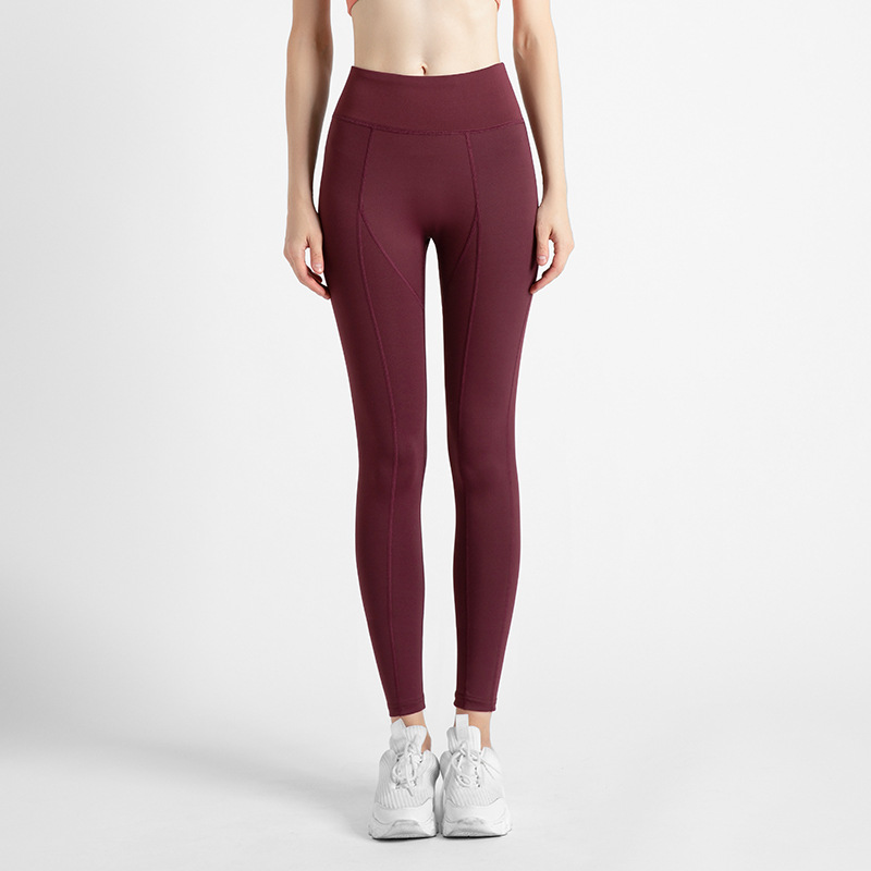 High Waist Sports Yoga Leggings Push Up Seamless Women Mesh Pockets Workout Leggings