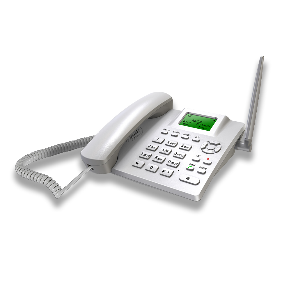 GSM фиксированный беспроводной телефон, беспроводной Настольный телефон, настольные терминалы с двойной Sim-картой для офиса и дома