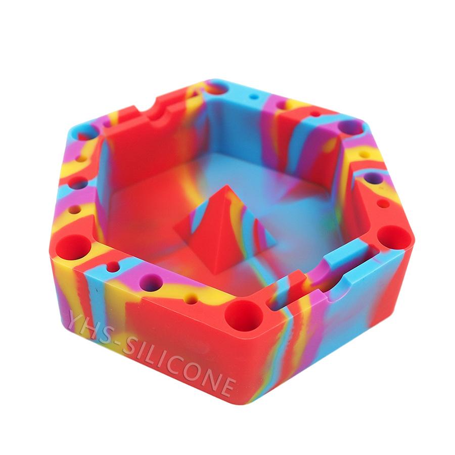 Flexo Multifunction electronic cigarette ashtray Novelty High Quality original factory making Shape silicone pocket ashtray