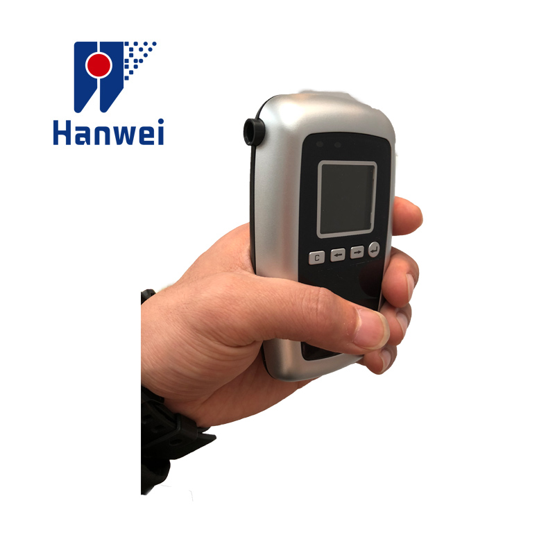 portable alcohol tester pocket breathalyzer with mouthpiece portable printer