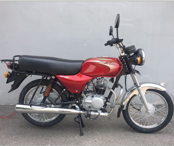 Индийский мотоцикл BAJAJ Boxer, 100 куб. См, красный, по низкой цене