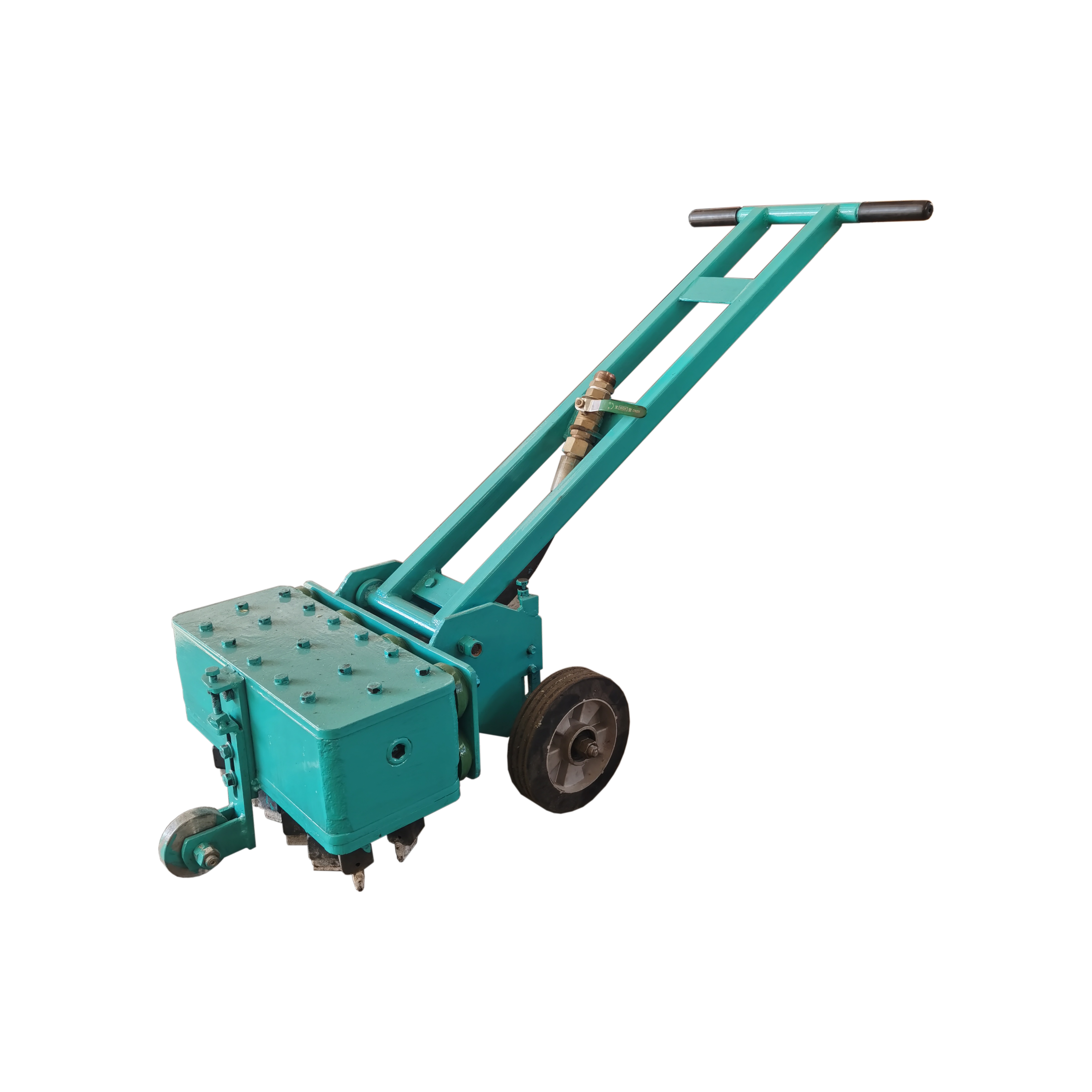 Factory Hand Push Concrete Floor Scabbler Chipping Hammer Machine