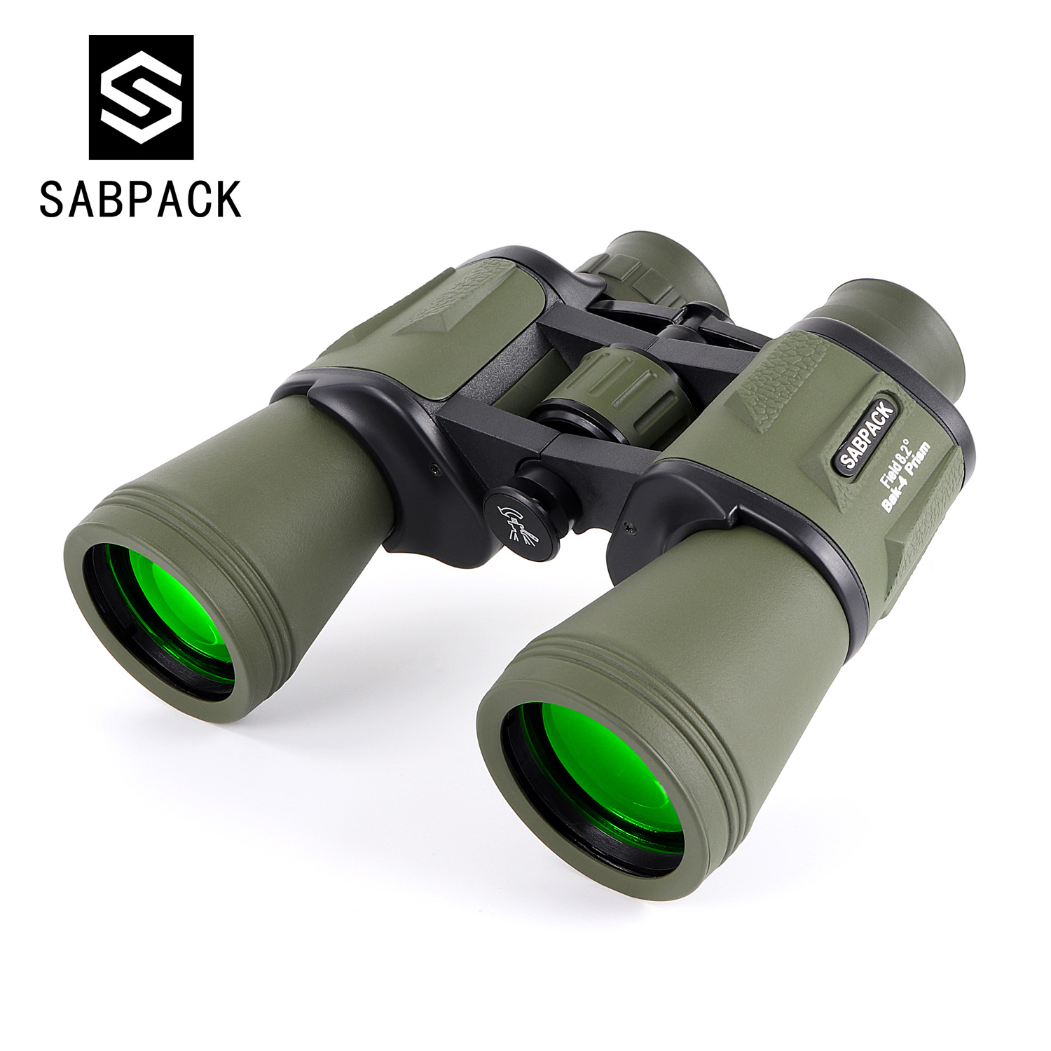 Бинокль SABAPCK 10x50, 20X50 бинокль, Мощный синий телескоп с оптическим покрытием и широким диапазоном, водонепроницаемый