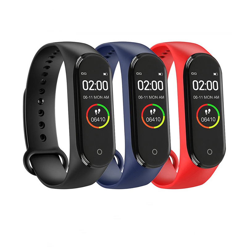 Глобальная версия Pulsera новое поступление 2020 Mi 4 фитнес умный браслет M4 Mi Band 4 смарт-браслет