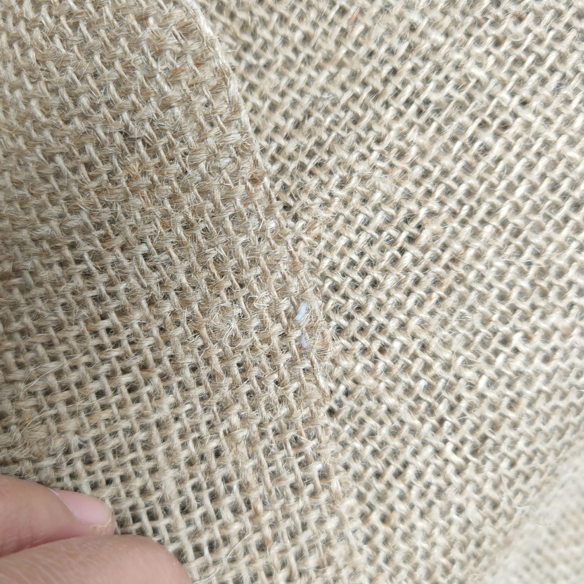 Factory 270Gsm 100% Jute Fabric Eco-Friendly Handbag Cover DIY Fabric Eco-Friendly Jute Bag Use