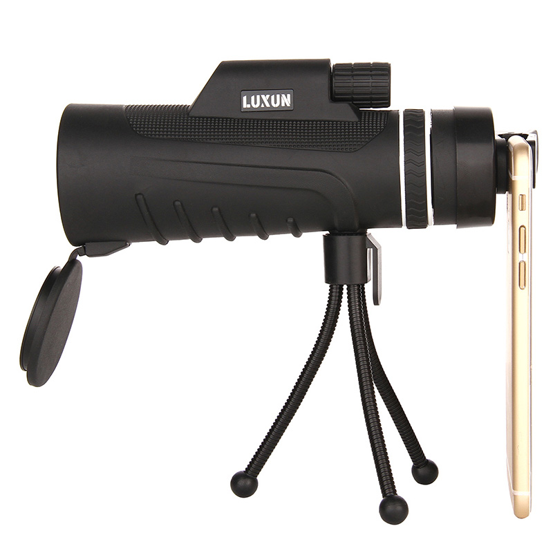 Luxun профессиональный телескоп long range 40*60 Высокое разрешение водонепроницаемый мобильный телефон Монокуляр