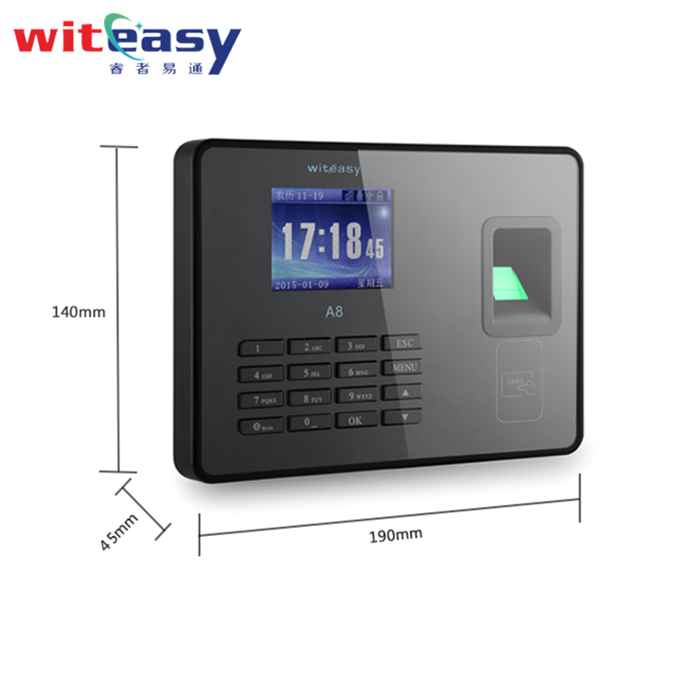 School Equipment Biometric Fingerprint Time Attendance System With Cloud Sdk