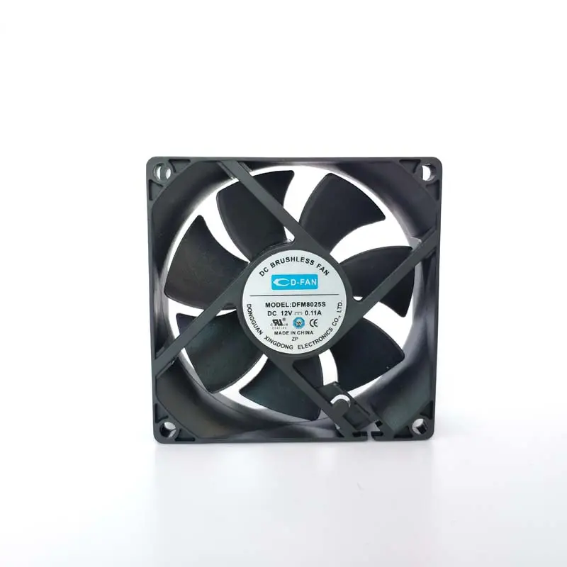dc 12v fan 80x80x25mm 8025-B12v 24v dc axial brushless cooling fan 12 volt dc 80mm computer fan