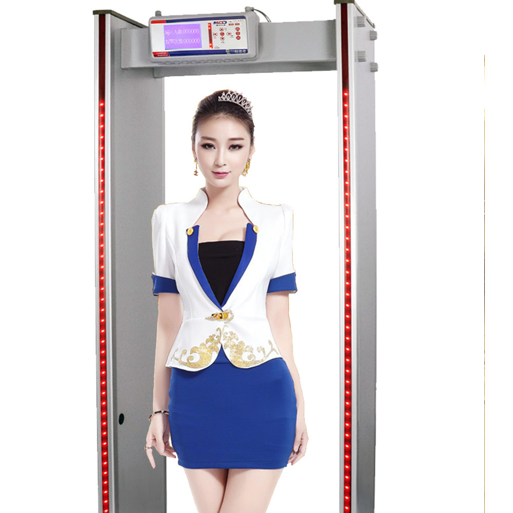 Topsale 8 зон пройти через детектор металла MCD-600