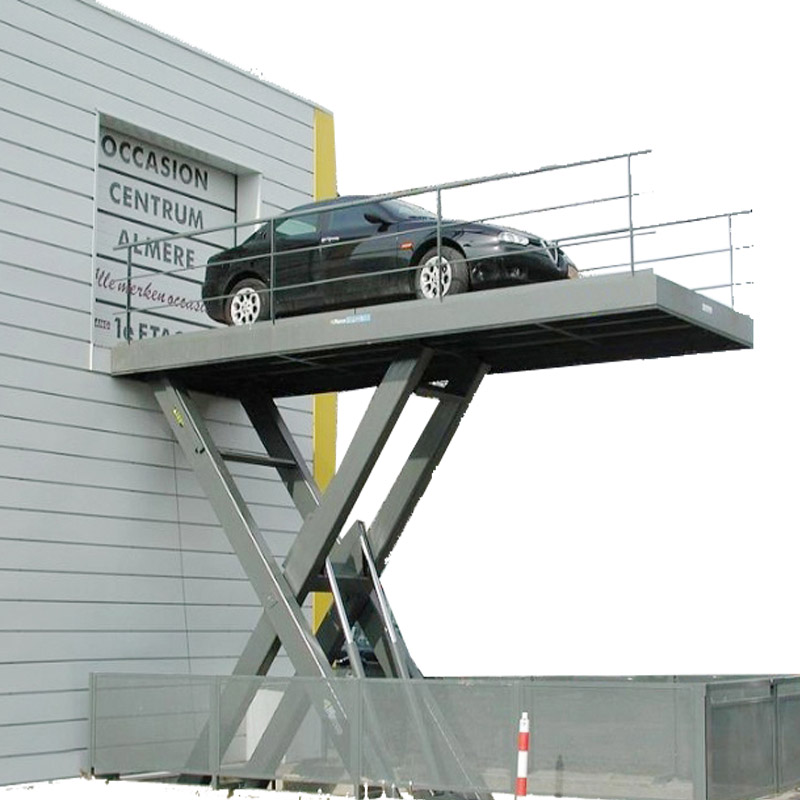 7LSJC SevenLift 5000 кг гараж гидравлический подземный Подержанный ножничный автомобильный подъемник для продажи