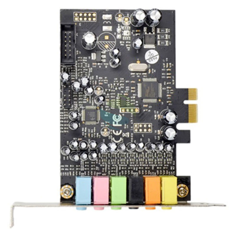 Звуковая карта PCIe 7.1CH, стерео объемный звук PCI-E, Встроенная аудиосистема с каналом 7,1, CM8828
