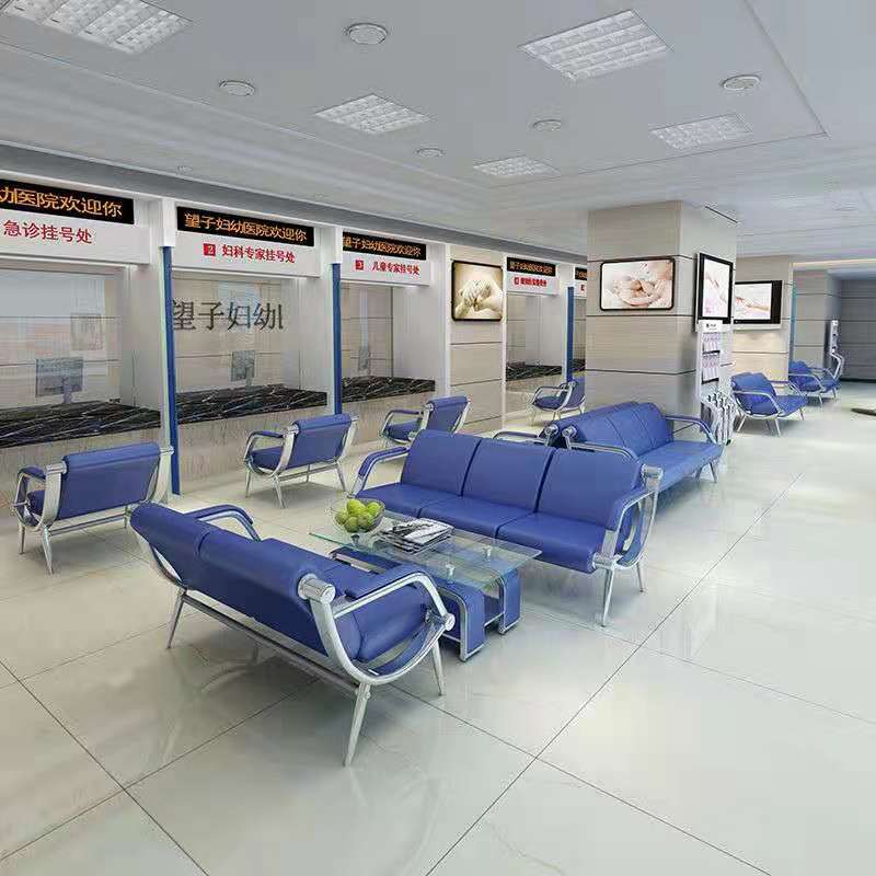 Seat Airport Chair Waiting Room Bench Aluminum Link Lounge 3 Seats Sofa Aluminium in Guangdong Metal Steel Packing Modern Office