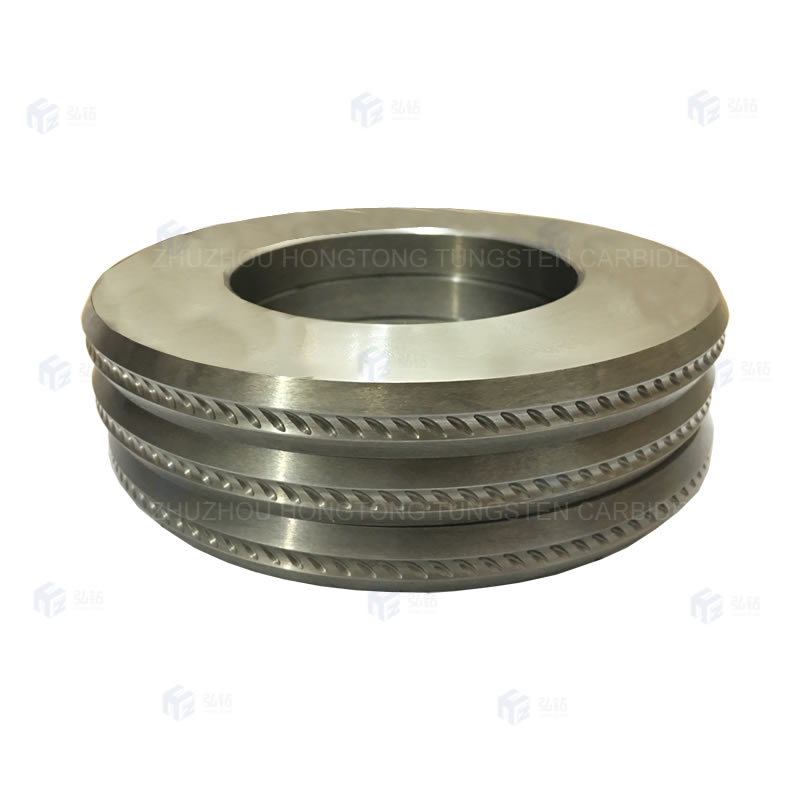 Wire Rolling Cassette Tungsten Carbide Roller for Cold Drawn Welded Wire Mesh