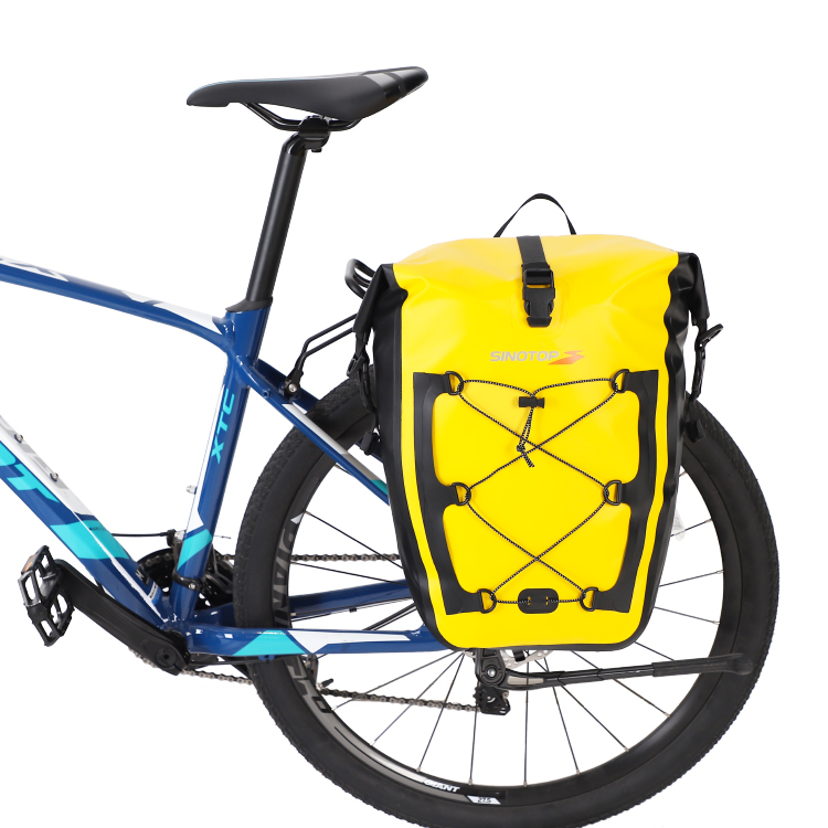 25L bicycle pannier bags waterproof cycle pannier bags bike side transport saddle bag for cycles