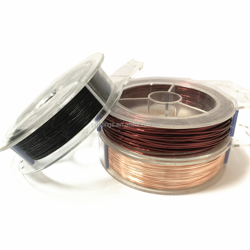 PopTings Hot Selling Jewelry Silver Plated Copper Wire 1.0mm in Silver Color for Jewelry Crafts