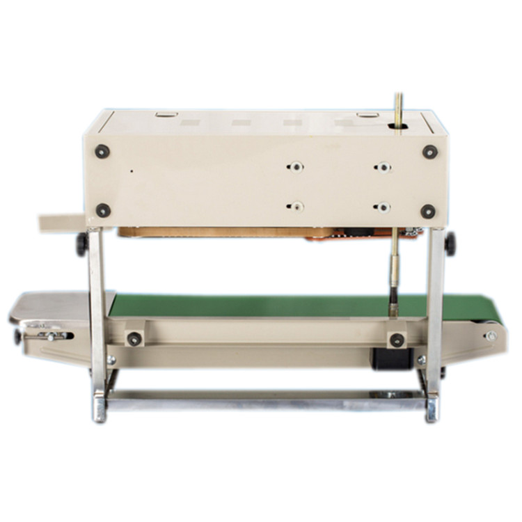 factory price semi automatic date coding vertical plastic bag sealing machine