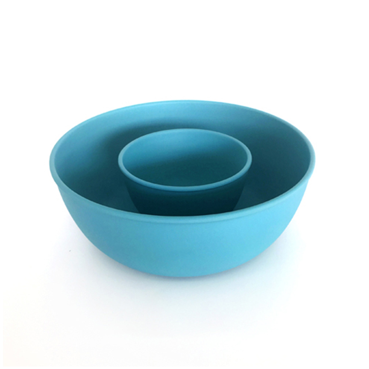 10 inch wholesale 100% natural innovative Christmas salad bowl bamboo kitchen wooden salad bowl set