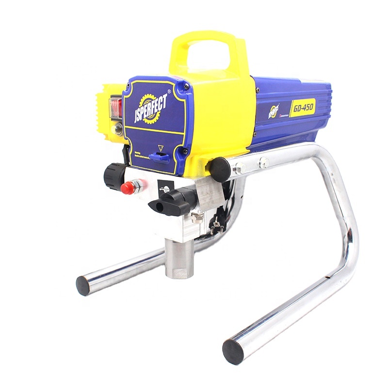 Jsperfect 450 электрический 3000psi безвоздушный распылитель краски, мощность-машина