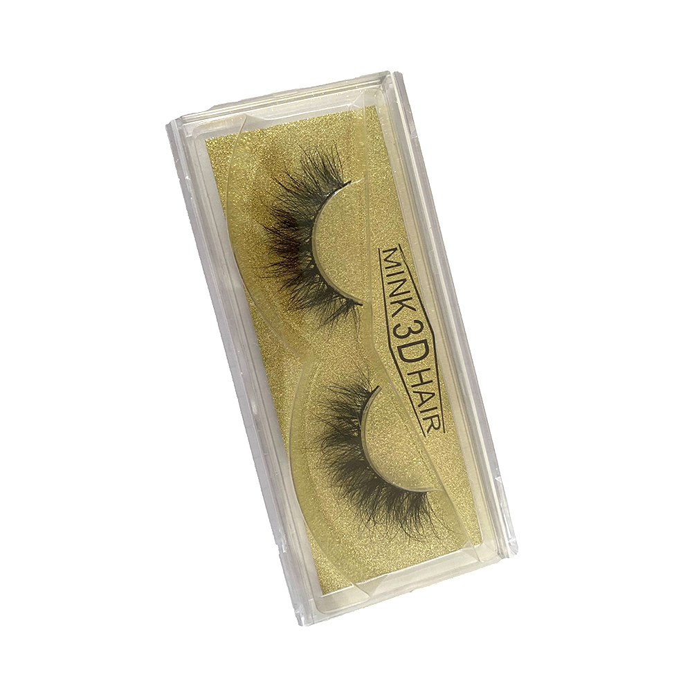 Good Selling Black Fur Mink Comfortable and Breathable False Eyelashes Natural for Eye Decoration