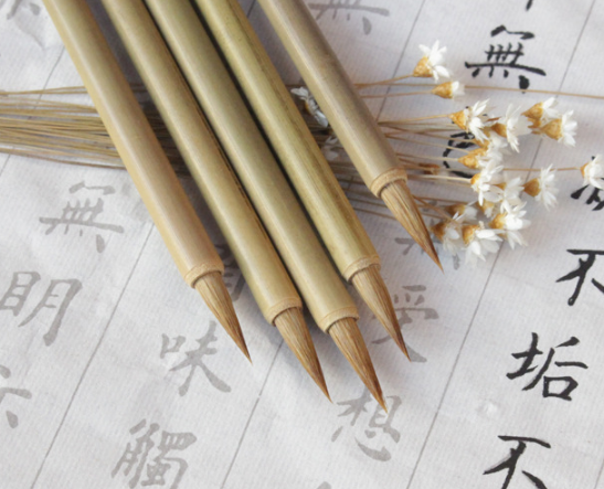 Chinese Calligraphy Writing Brush Set Chinese Painting Brush with bamboo handle