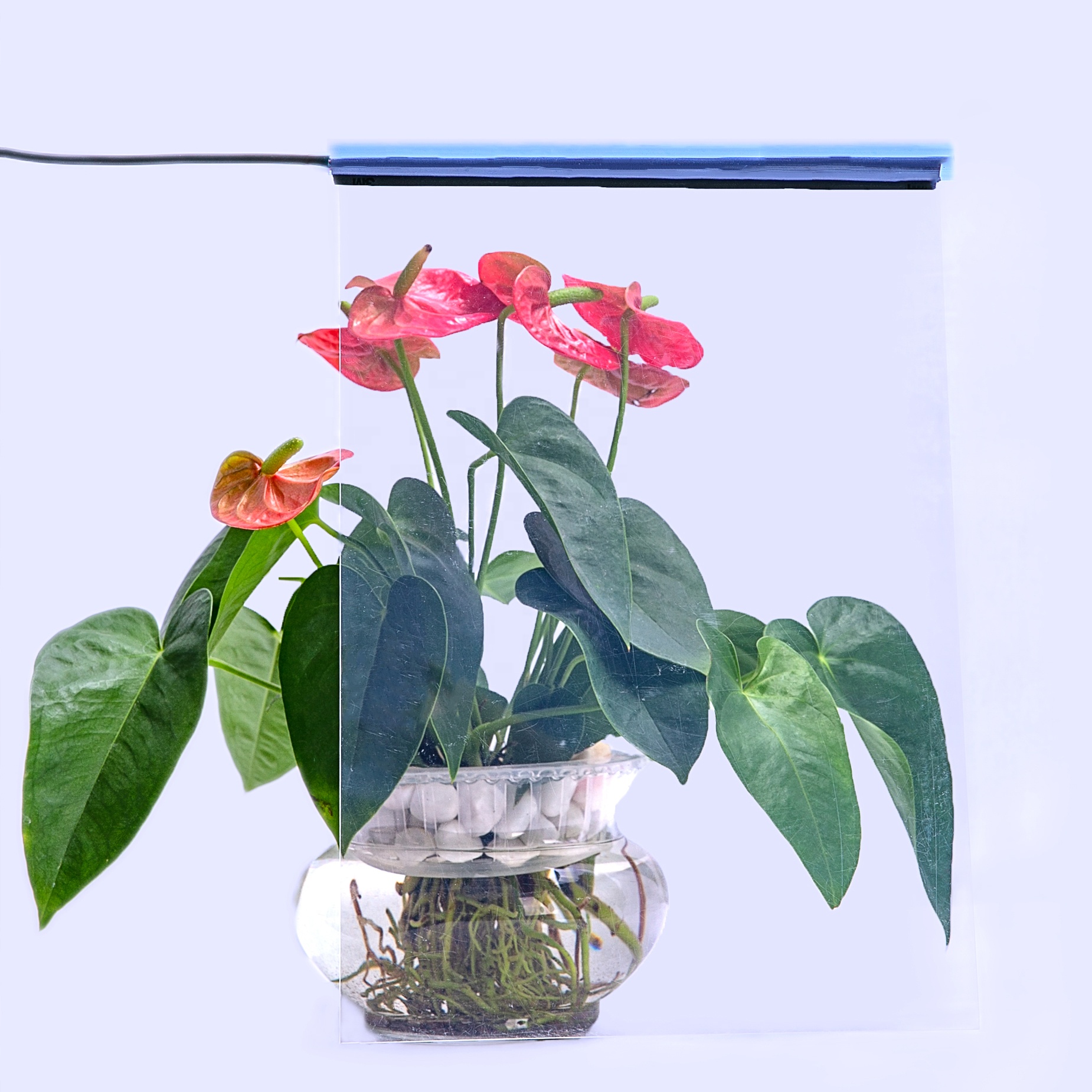 Remote Control Electric Switchable Privacy Pdlc Smart Glass Switchable Opaque Glass Smart Film