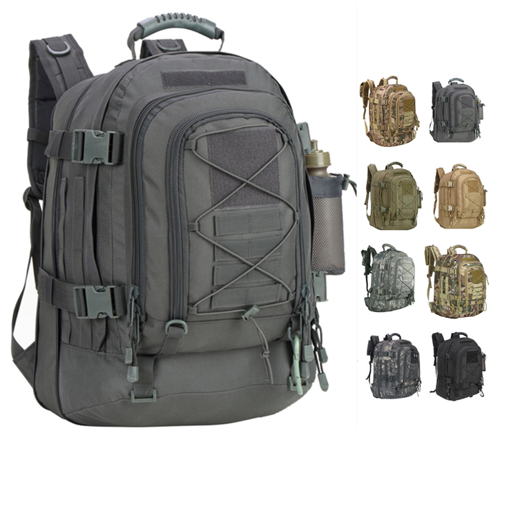 Camo rucksack army hiking backpack,color molle backpack tactical rucksack,waterproof military tactical backpacks custom