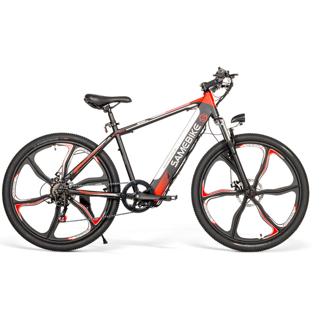 Warehouse in POLAND Samebike SH26 motorcycles electric mountain bike 26'' 21 gears Shimano LCD Meter MTB ebike for sale