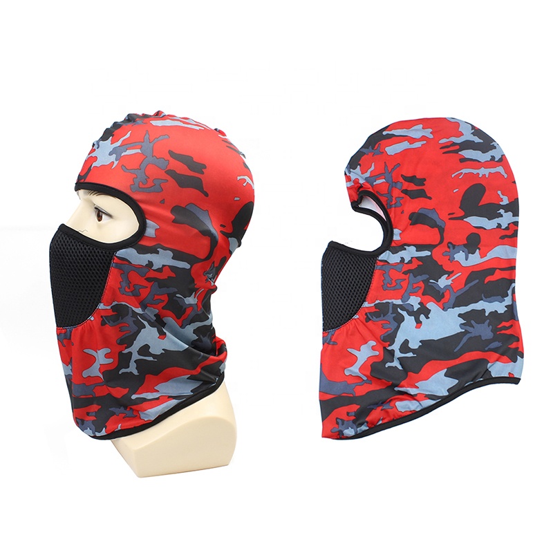 Full Face Mask Hiking Balaclava Uv Balaclava Sun Protection Ski Balaclava For Outdoors Motorcycle Neck Gaiter Scarf Sunscreen