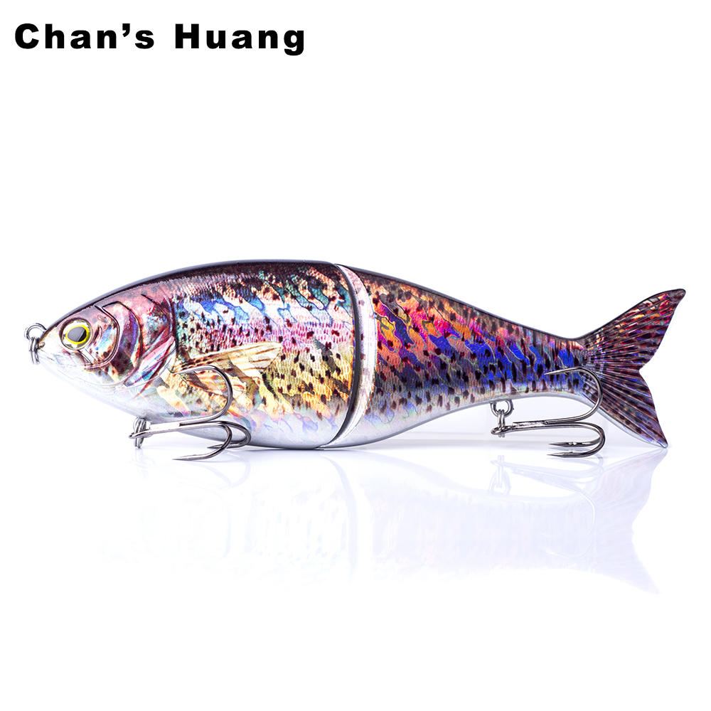 Качественная большая приманка Chan's Huang, скользящая приманка, рыболовная снасть 17,8 см, 82 г, Тонущая плавающая приманка для ловли окуня