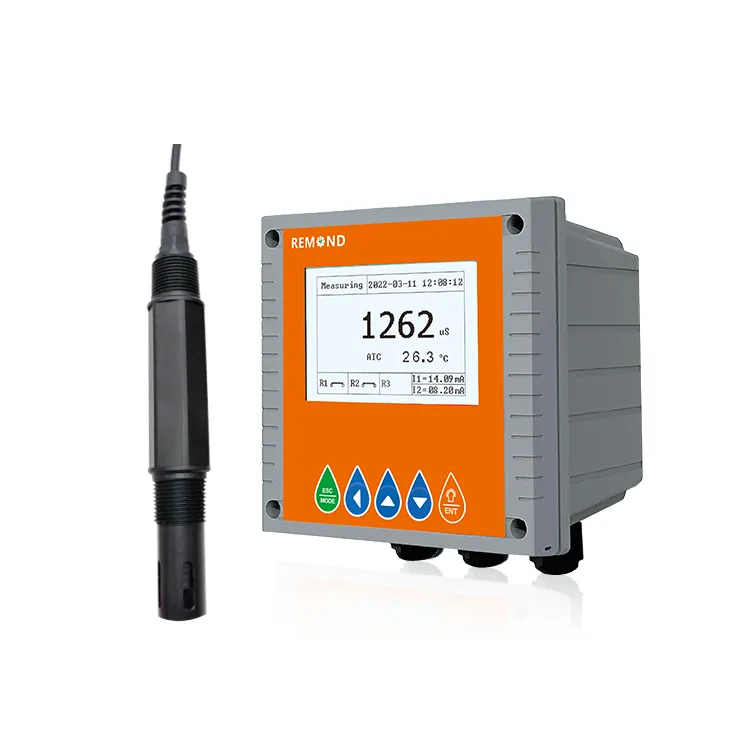 Conductivity Sensor Conductivity TDS Meter Water Quality Analyzer 4 Electrode Ec Sensor Conductivity Sensor