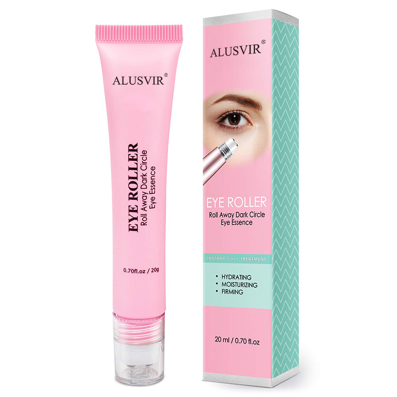 Anti-puffiness Dark Circles Eye Roller Serum Cream With Hyaluronic Acid Organic Eyelash Growth For Anti Aging Skin Care
