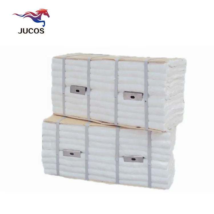 Customized Fireproof Insulation Thermal Block Anchor Ceramic Fiber Module For Heating Furnace,