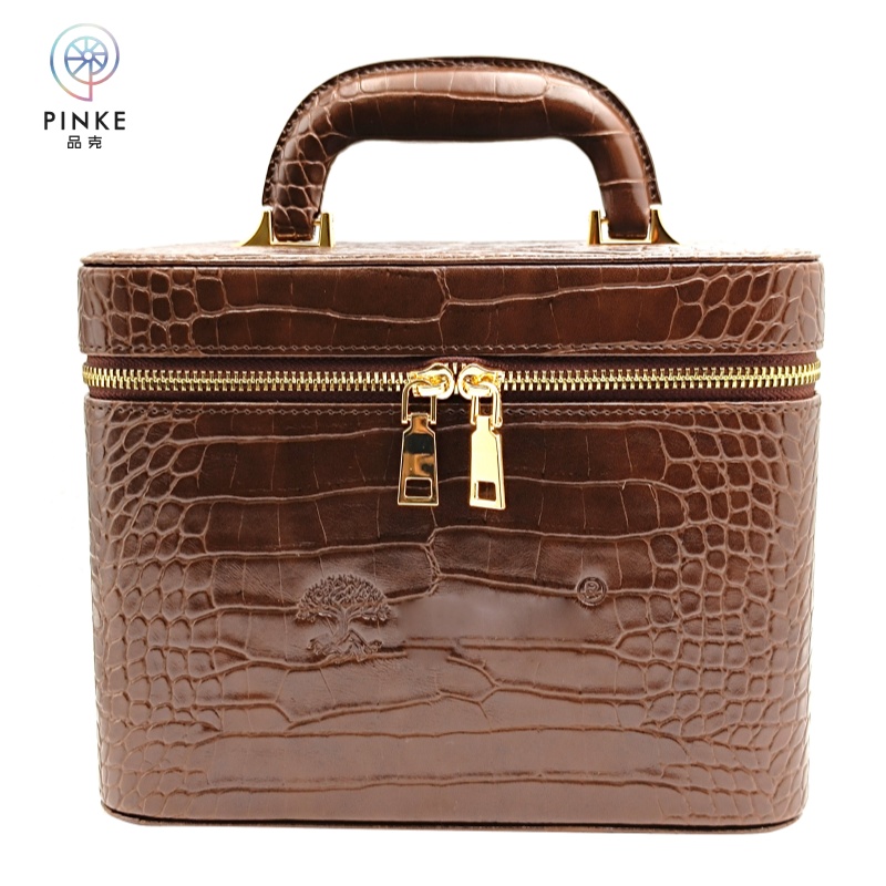 Vintage Portable Tea Gift Box Genuine Leather Product Storage Case Special Purpose Bags & Cases for Tea Box Packaging