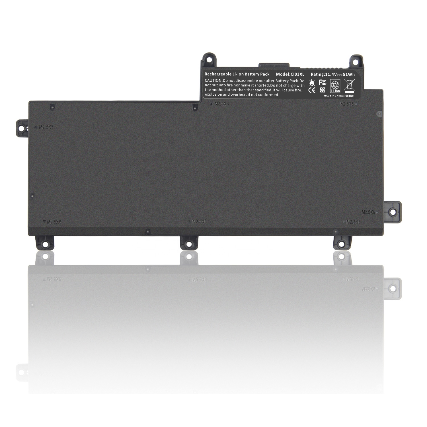 Аксессуары для ноутбуков Аккумулятор для ноутбука HP 11,4 V 48Wh CI03XL ProBook 640 645 650 655 G2 CI03 CIO3 CIO3XL HSTNN-UB6Q 801554-001 для ноутбука