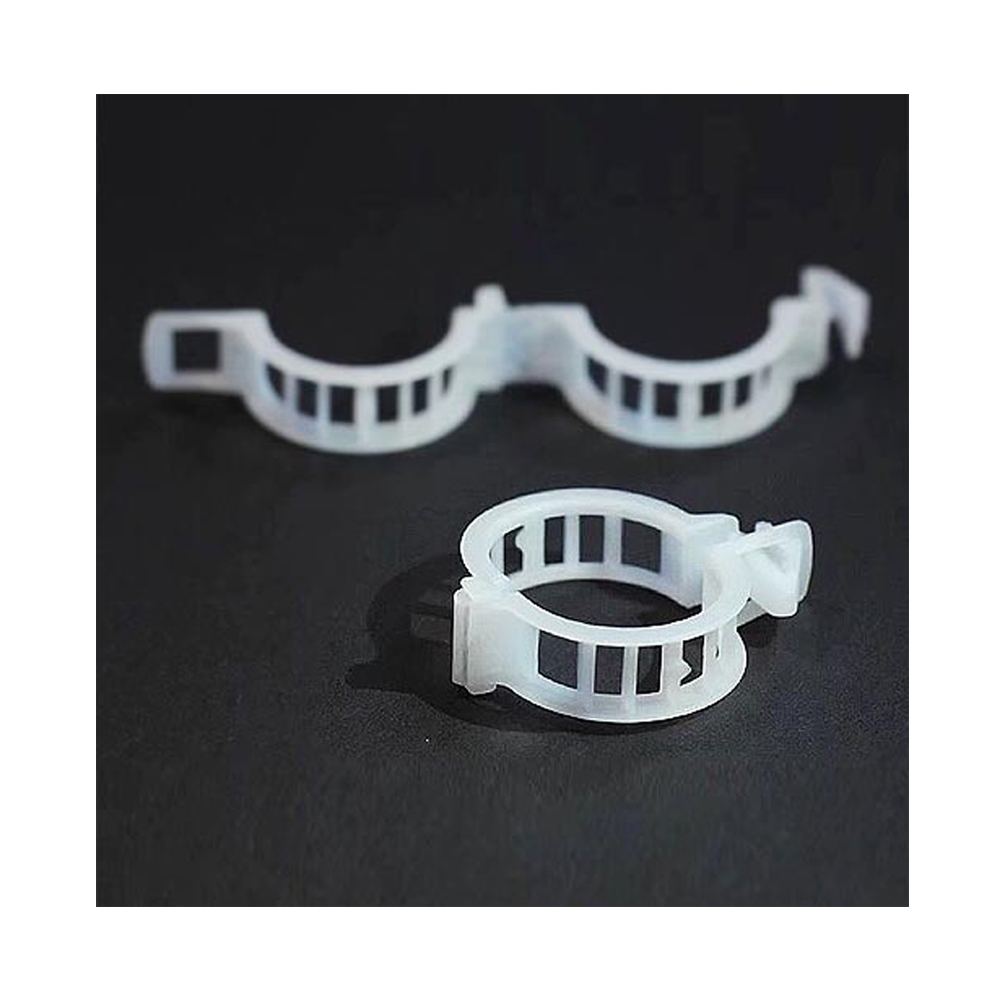 White tomato clips Garden Plant Clips Flower Clip Ideal For Securing Plants to Plant Supports