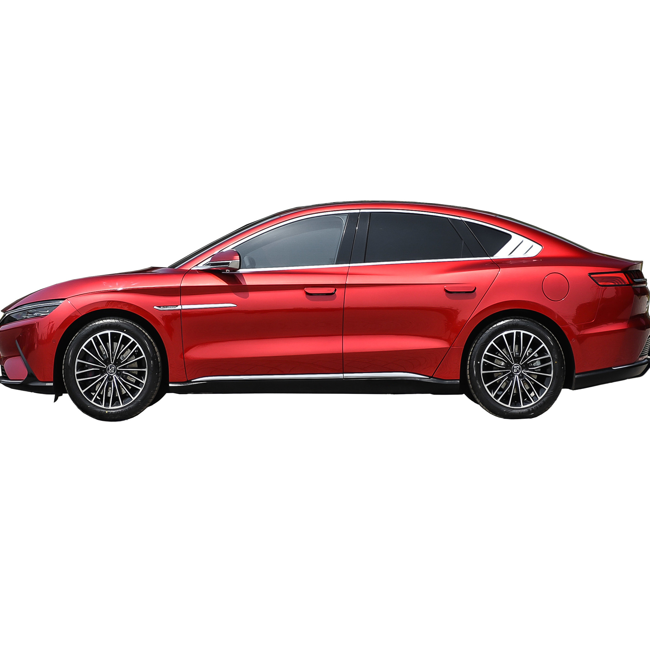 BYD han ev fastback супер длинный диапазон 605 км лимузин автомобильный Интеллектуальный Электрический салон с Интернетом